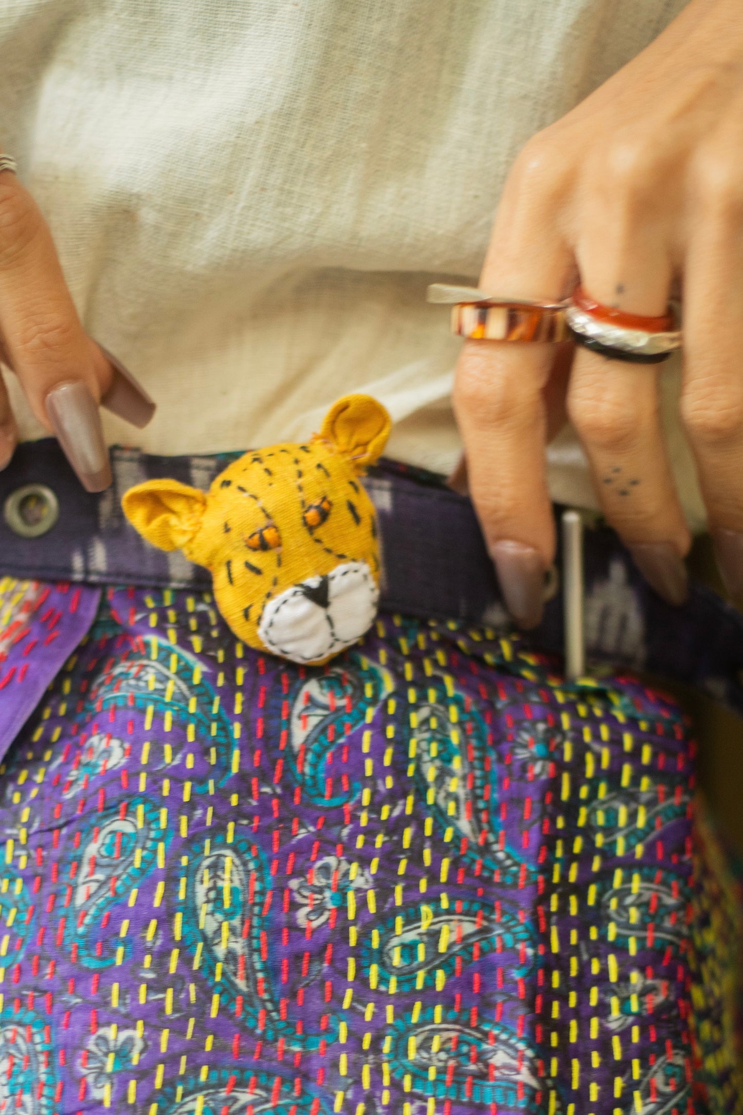 Cheetah Brooch