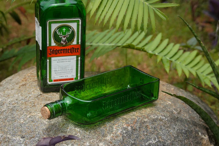 Upcycled Jagermeister Platter