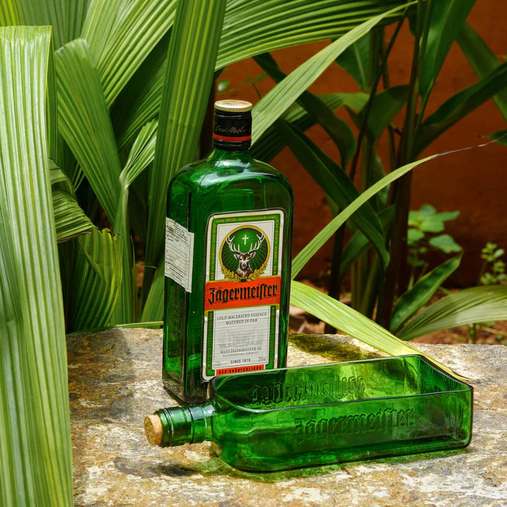Upcycled Jagermeister Platter