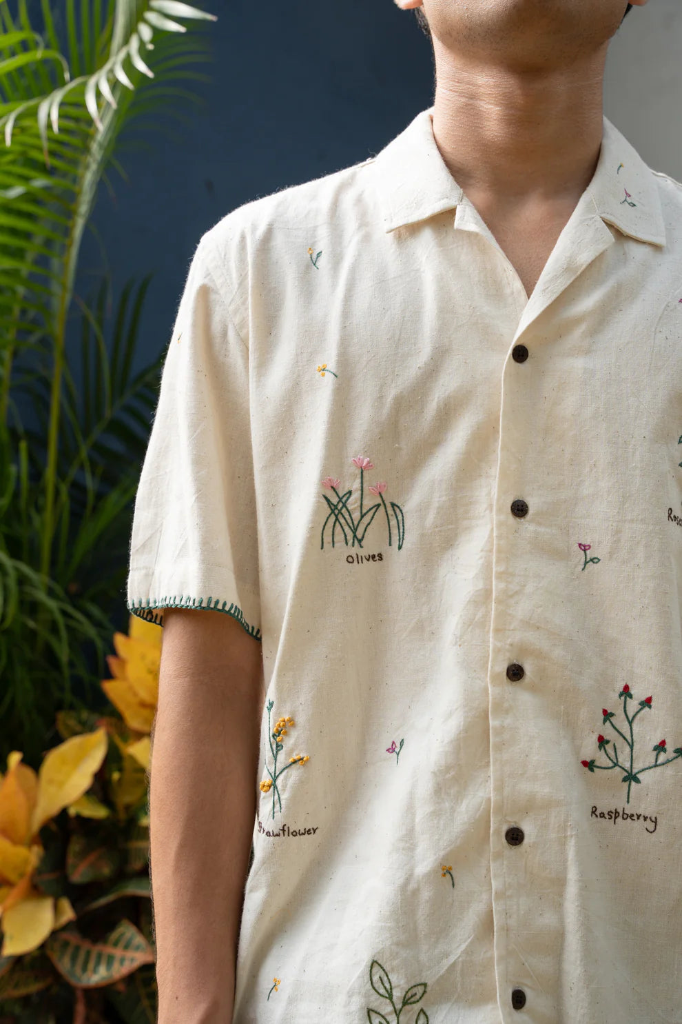 Lessons in Botany Off White Shirt