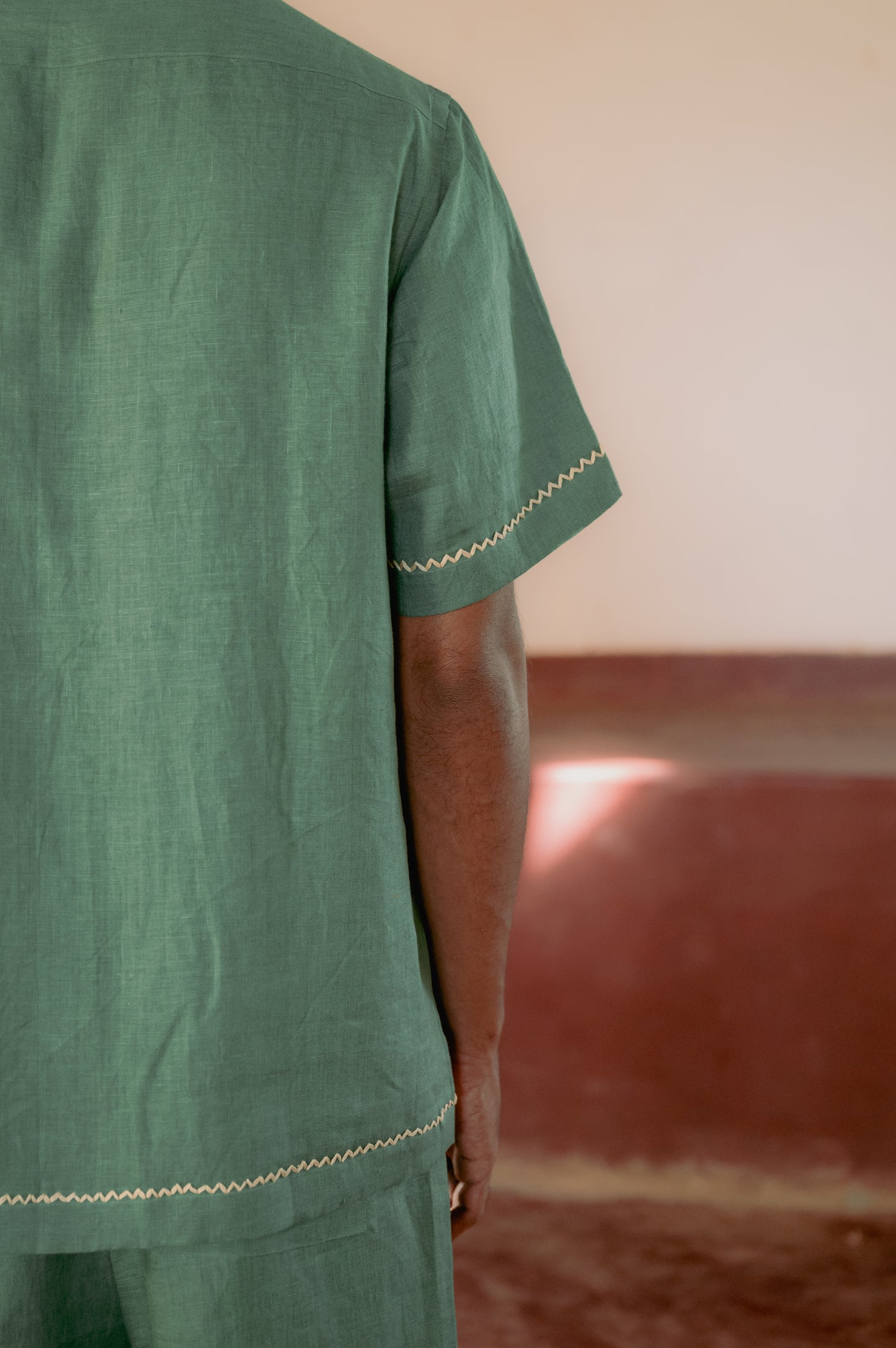 Green Twin Fish Shirt
