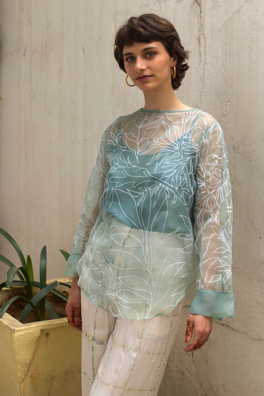 Blue Eve Top