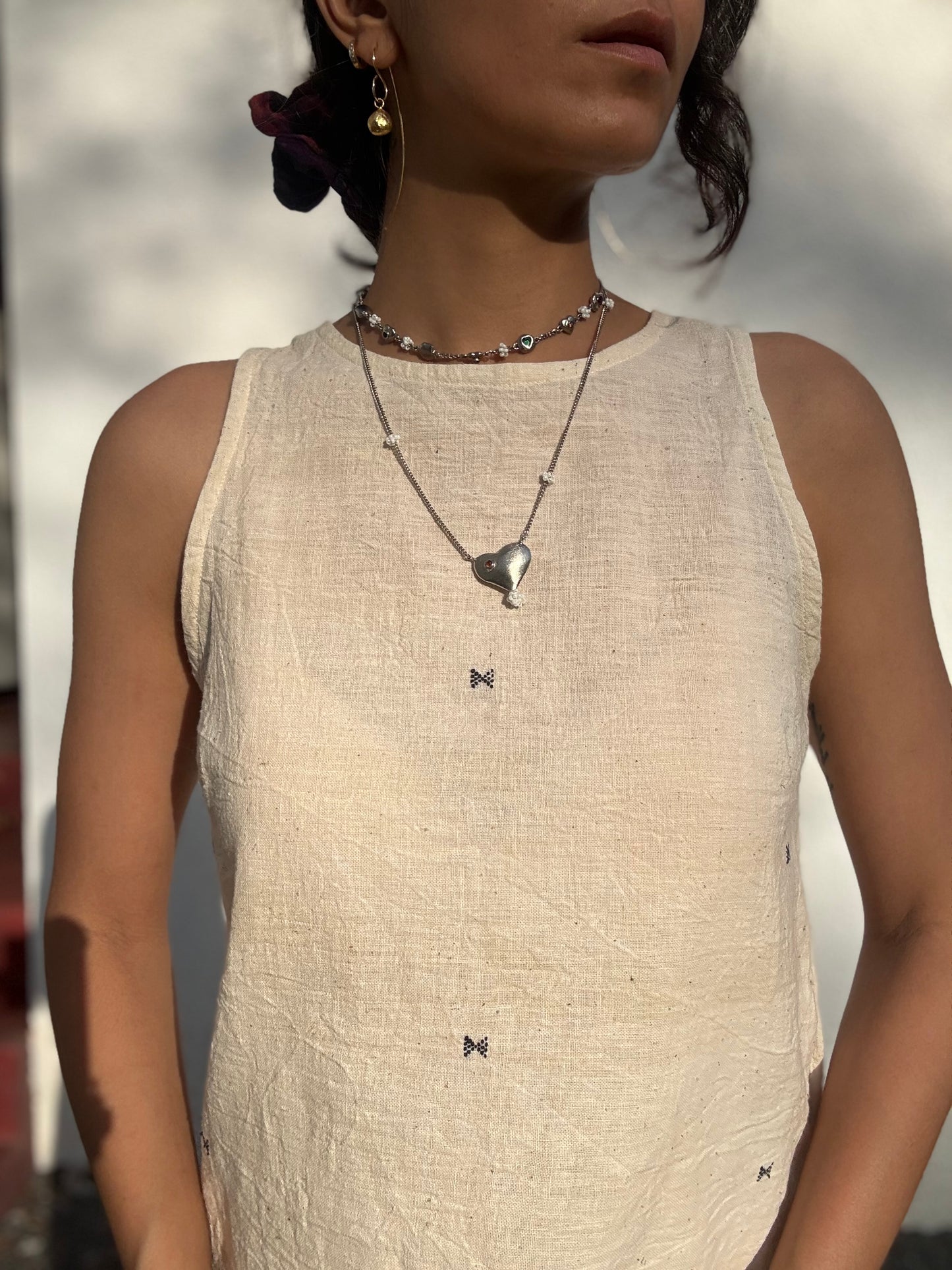 Cross-Back Butti Top
