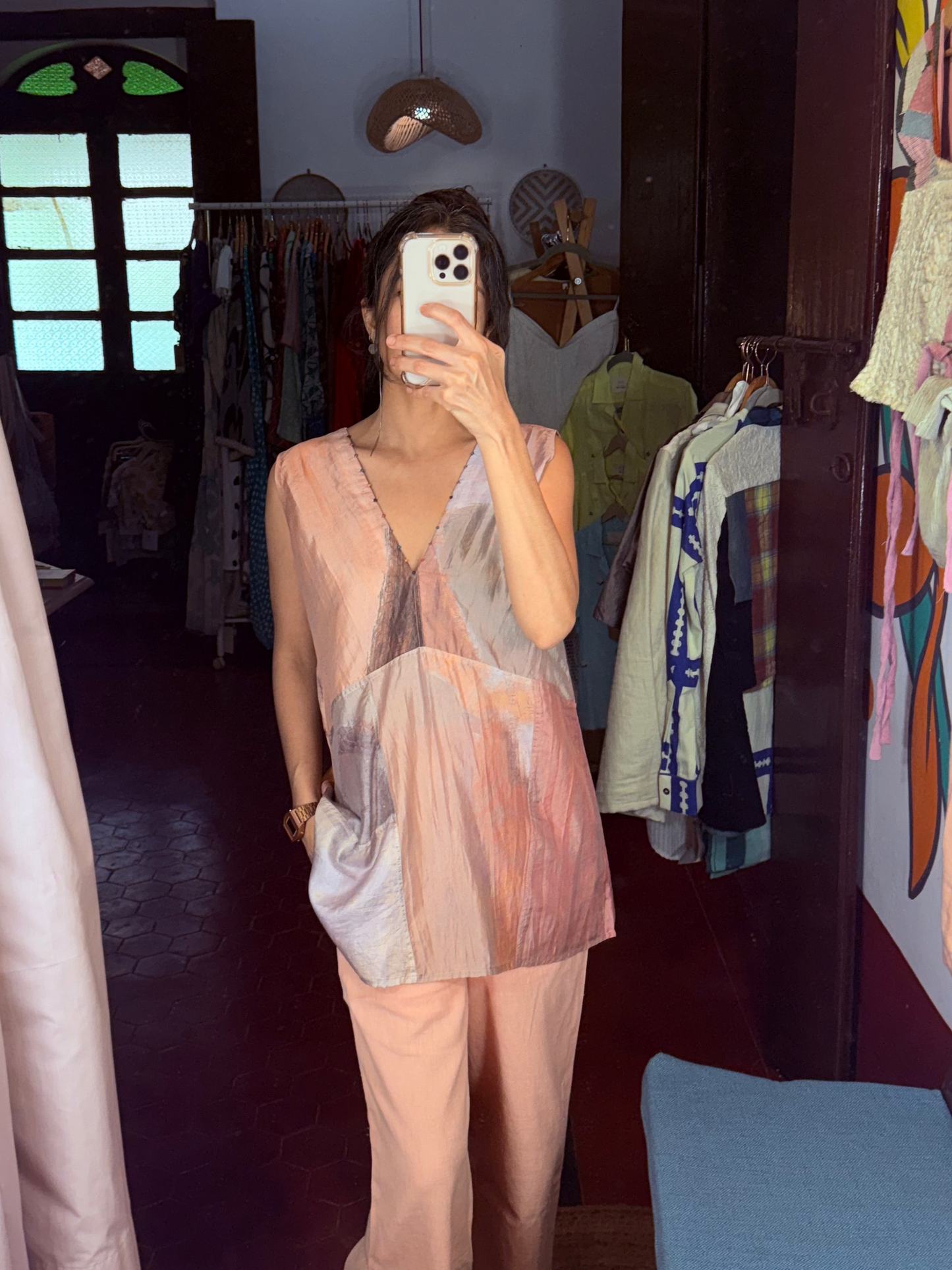 Niram Silk Top