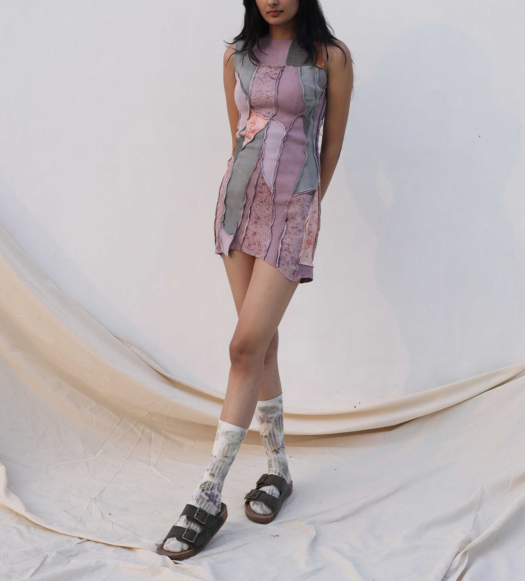 Purple Zero Waste Dress