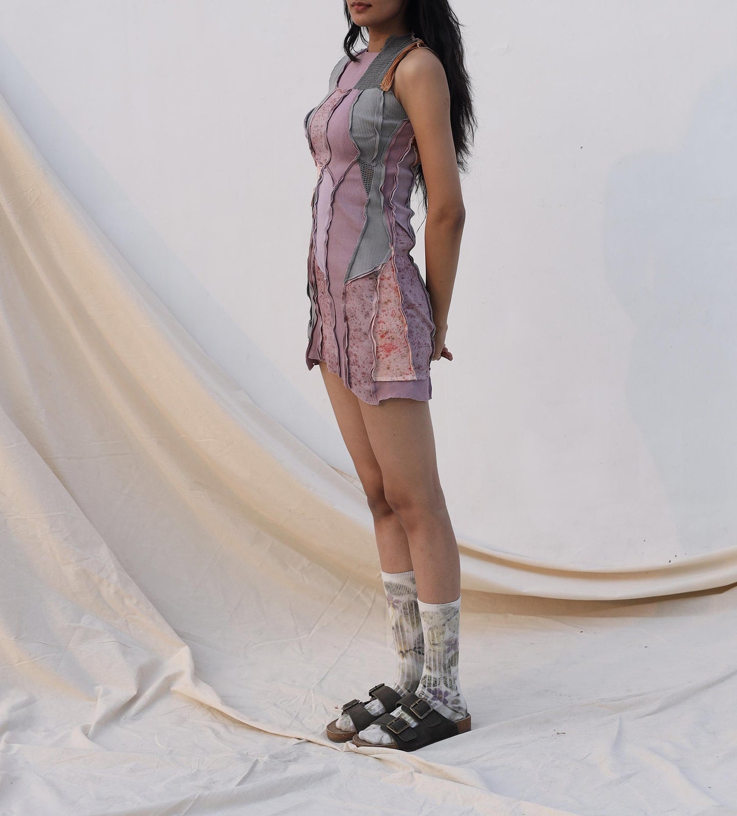 Purple Zero Waste Dress