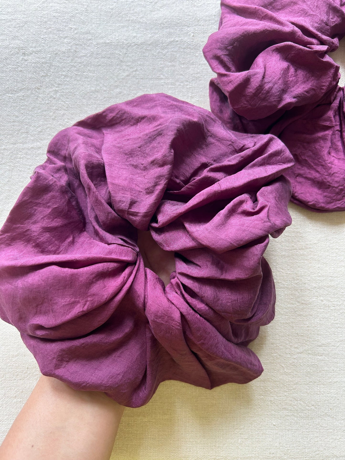 Oversized Silk Scrunchies