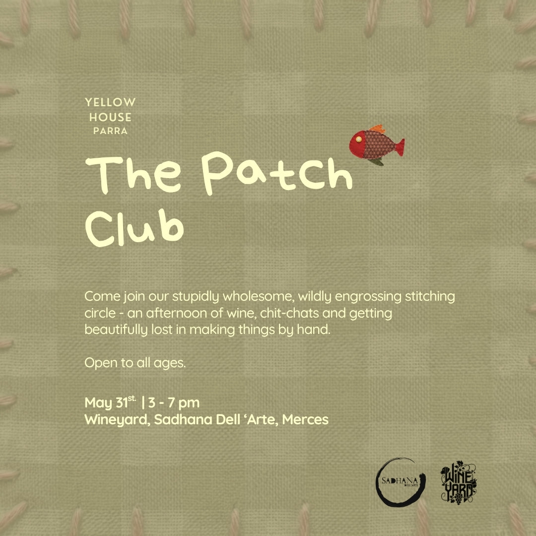 The Patch Club x Wineyard @ Sadhana Dell 'Arte - 31st May
