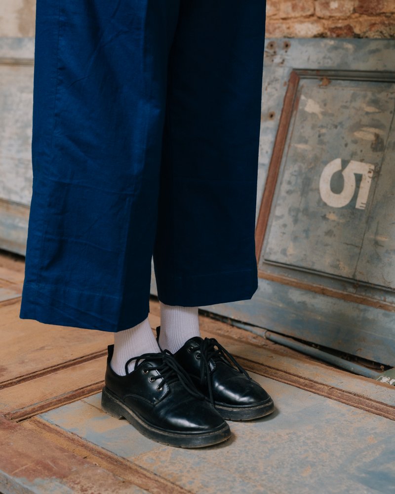 Olive Pants - Indigo