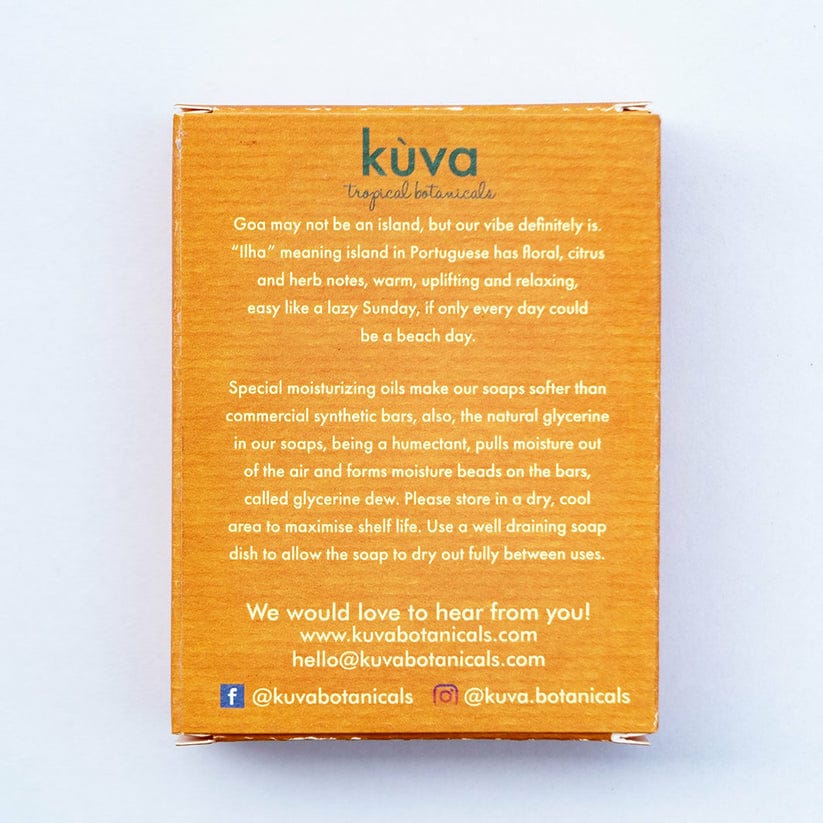 Ilhas - Vanilla, Lime & Orange Handmade Soap