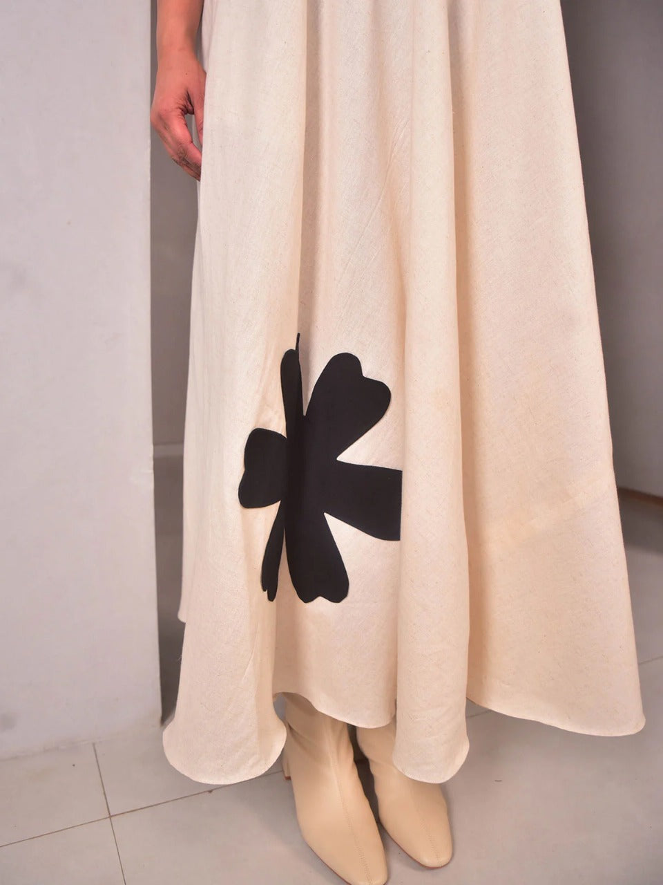 Amara-Dress-with-Applique