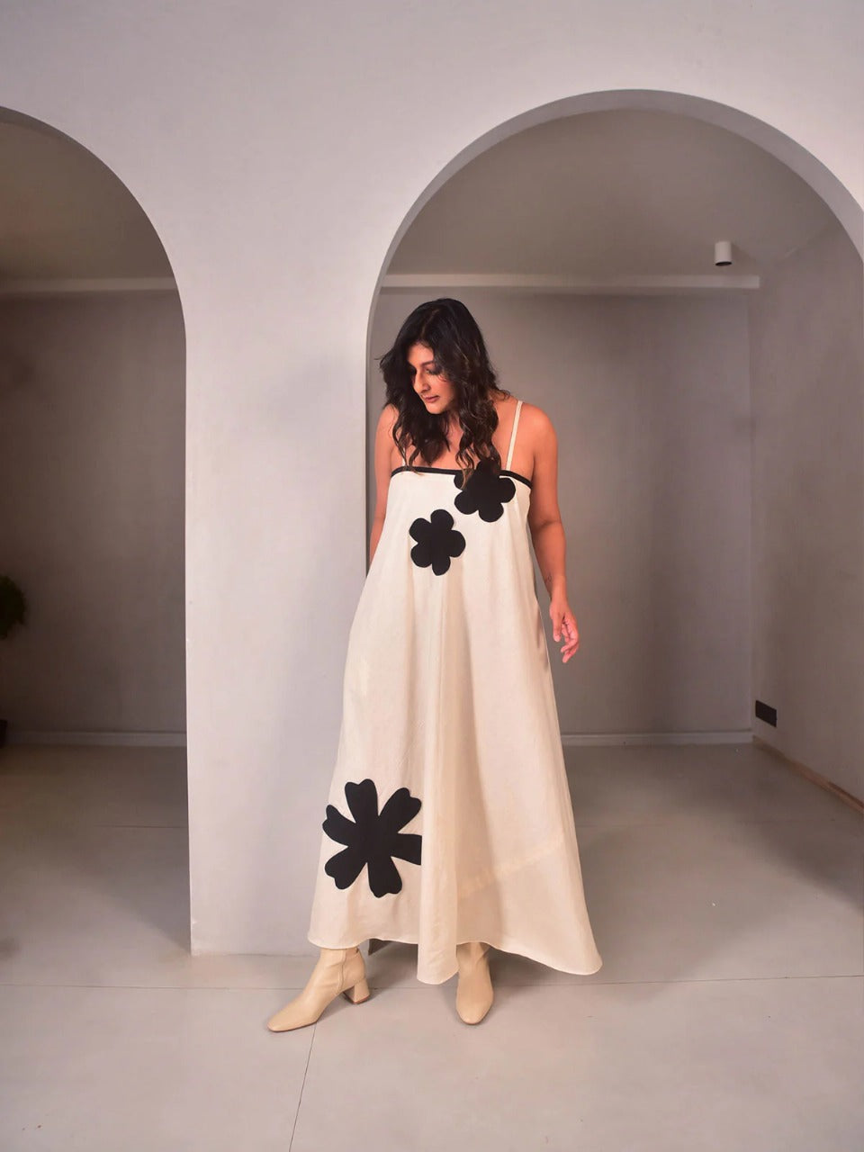 Amara-Dress-with-Applique