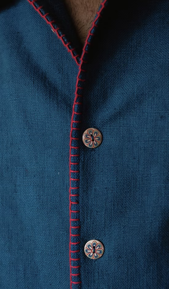 Ongtem Blue Unisex Jacket