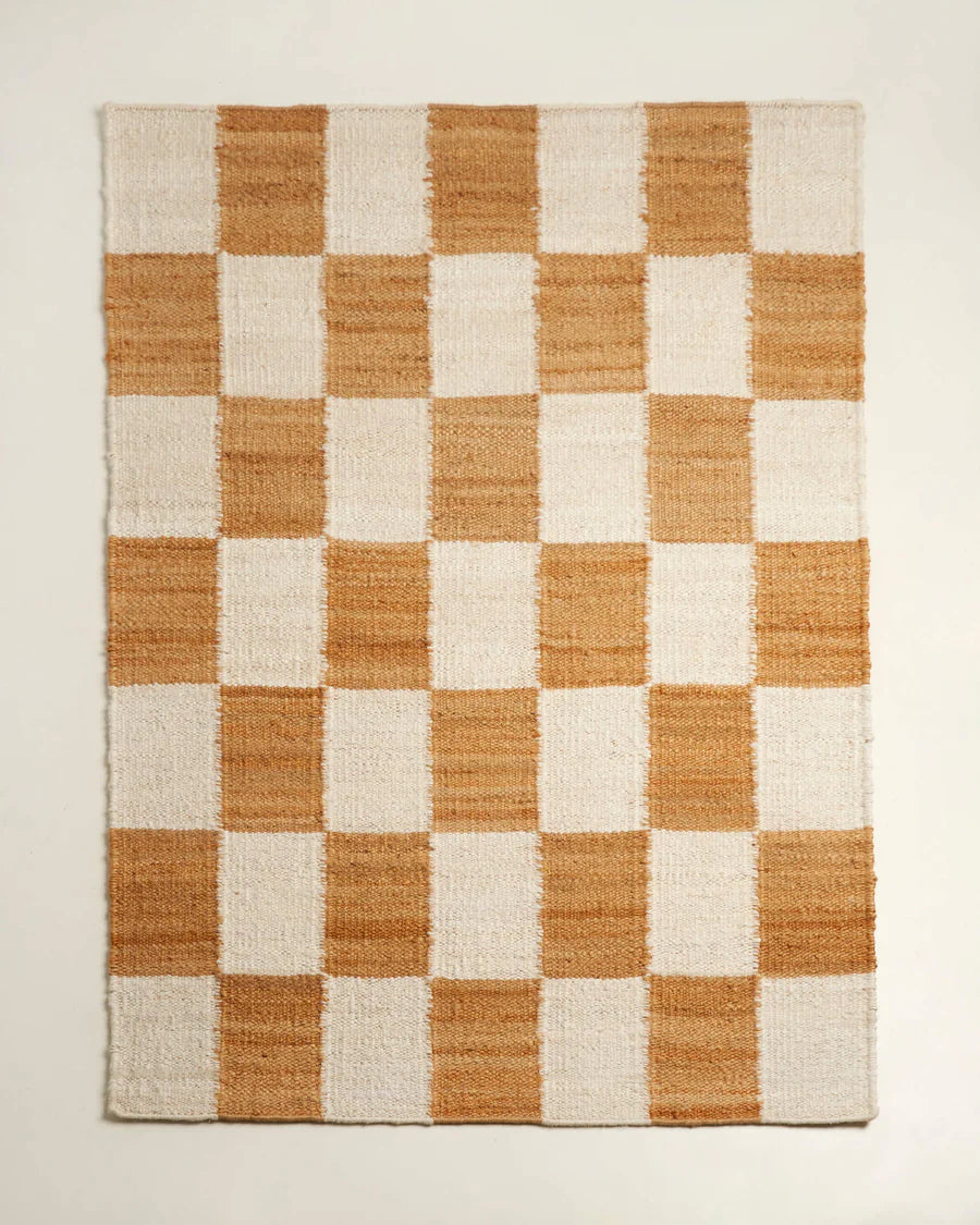 Cuadros Jute Rug - White