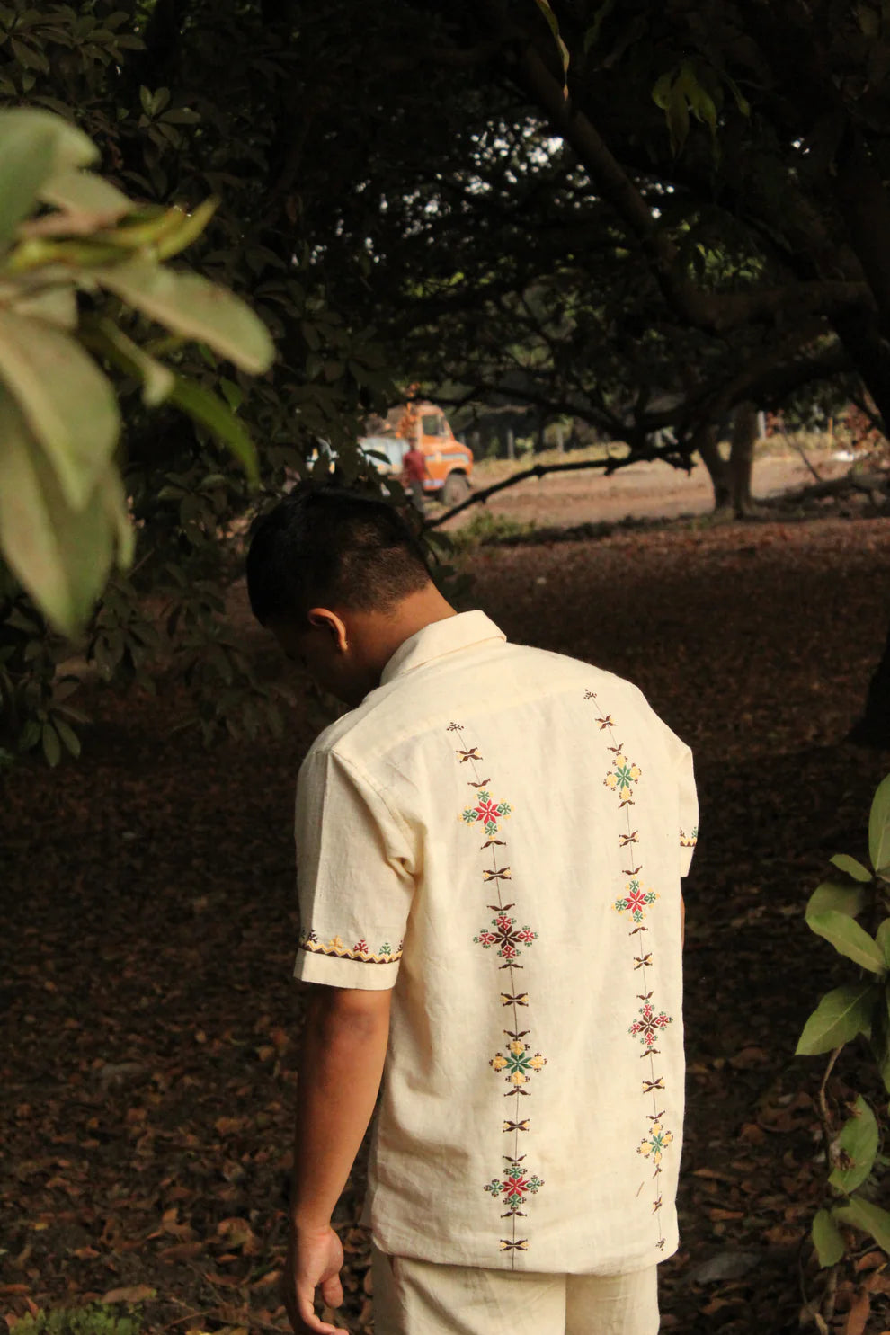 Sufiyat off white cotton shirt