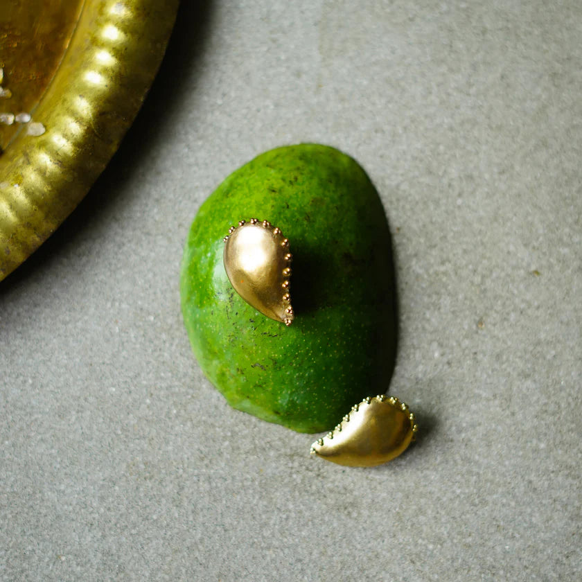 Mango Slices, Brass, Large
