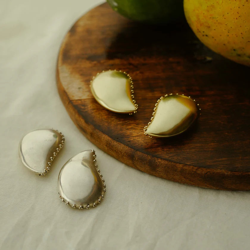 Mango Slices, Brass, Large