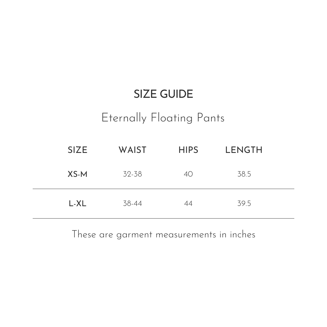 Eternally Floating Pants