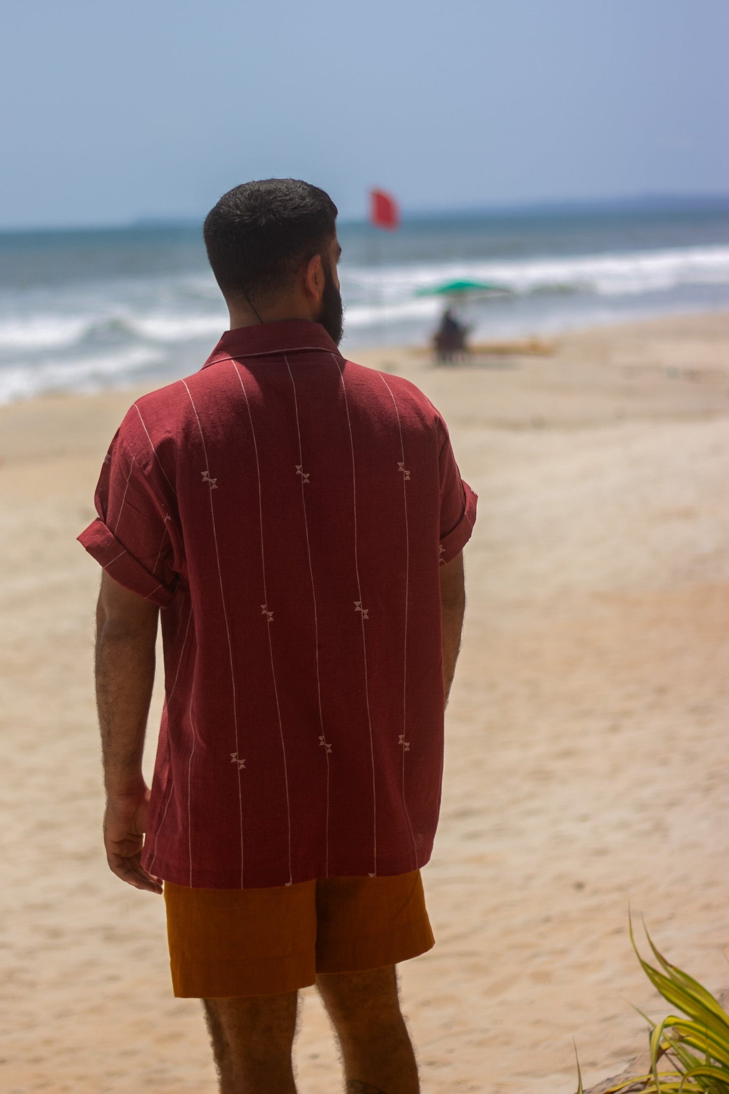 Blazing Red Sunset Shirt