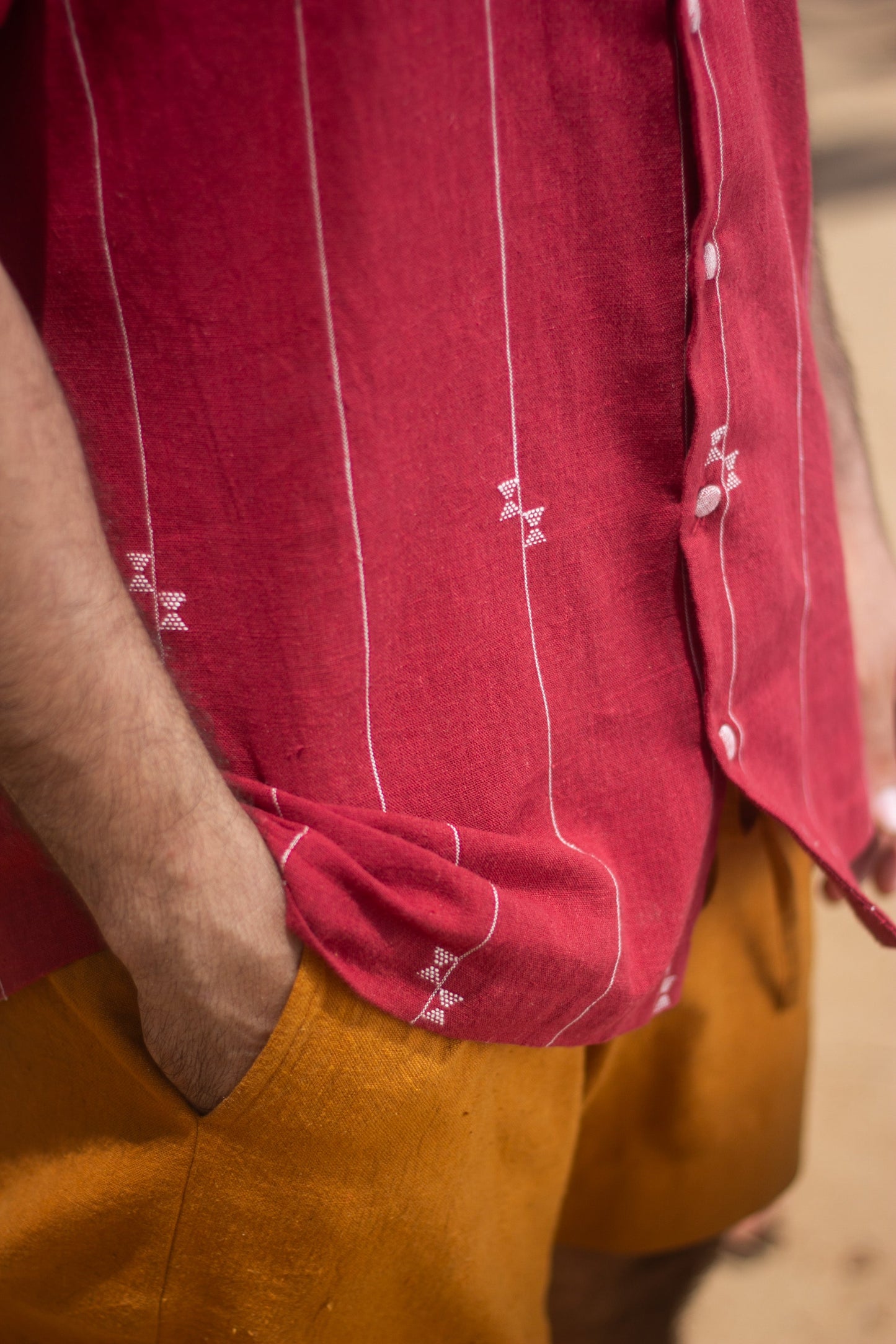 Blazing Red Sunset Shirt