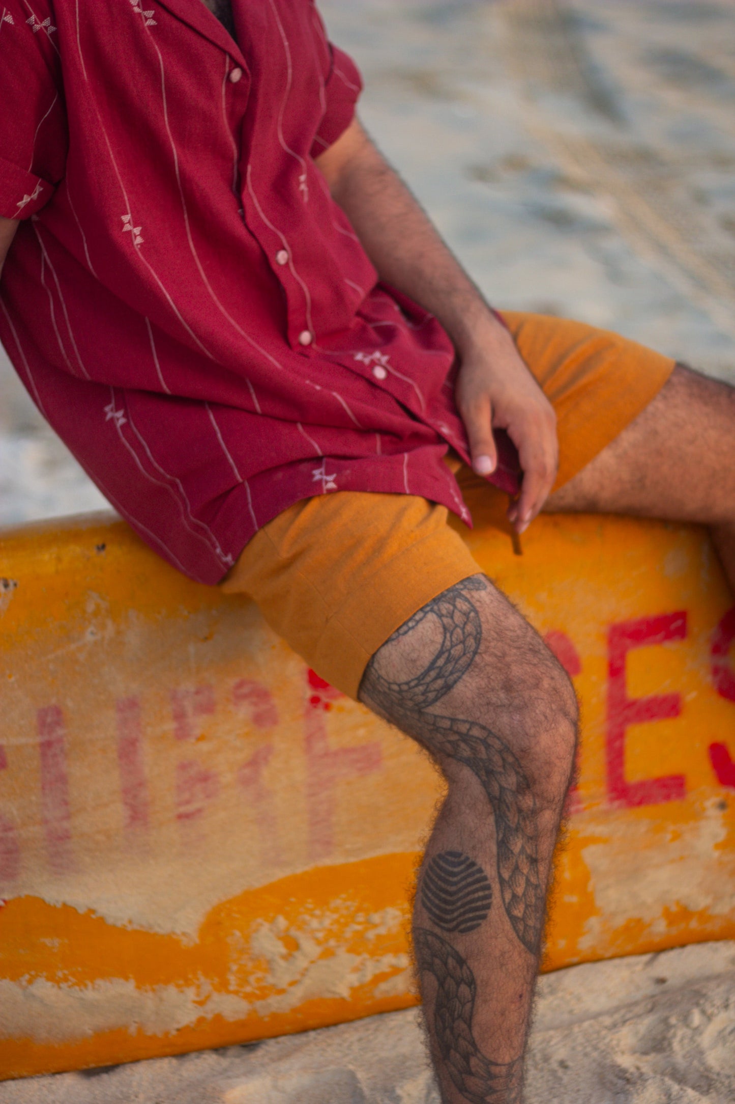 Blazing Red Sunset Shirt