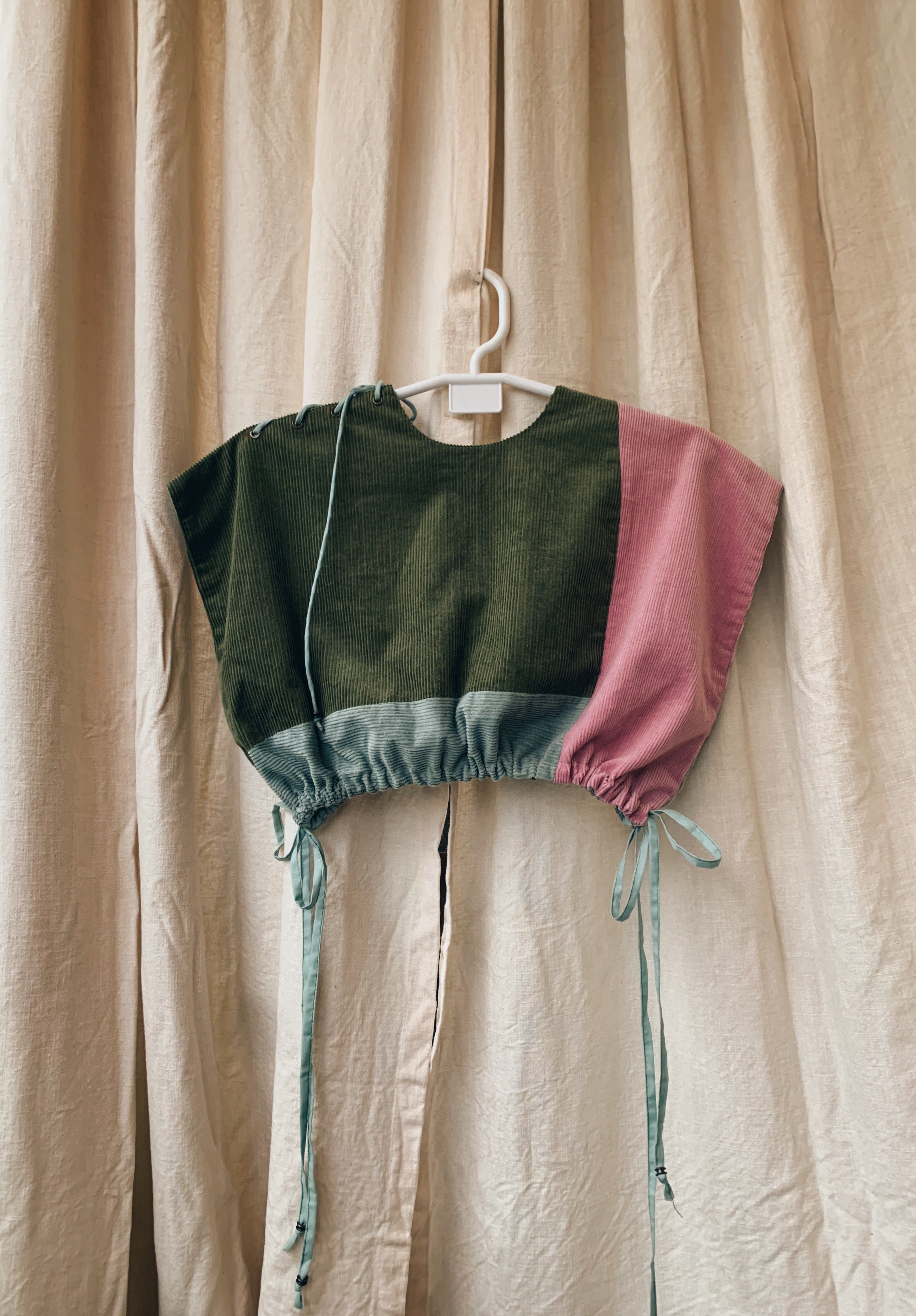 Corduroy Crop Top