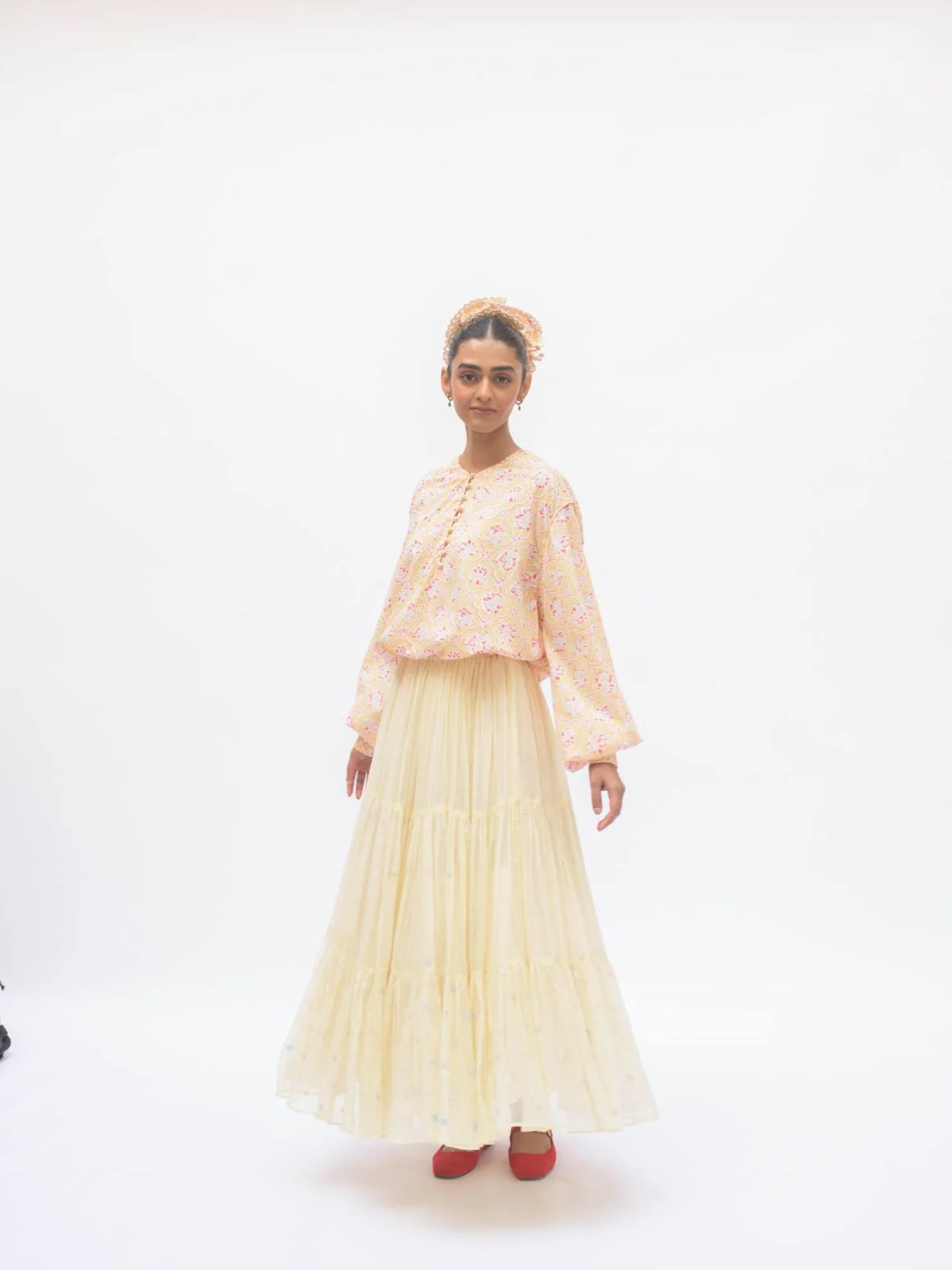 Maya Skirt in Lemon