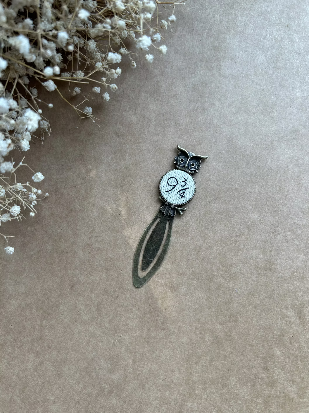 Hand Embroidered Clip Bookmark