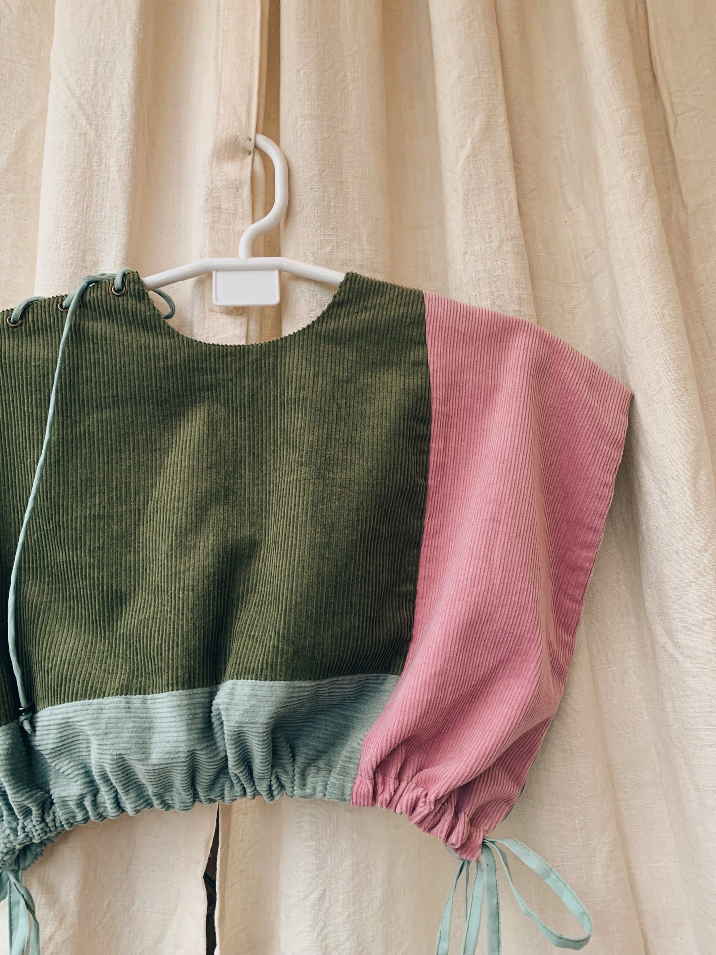 Corduroy Crop Top