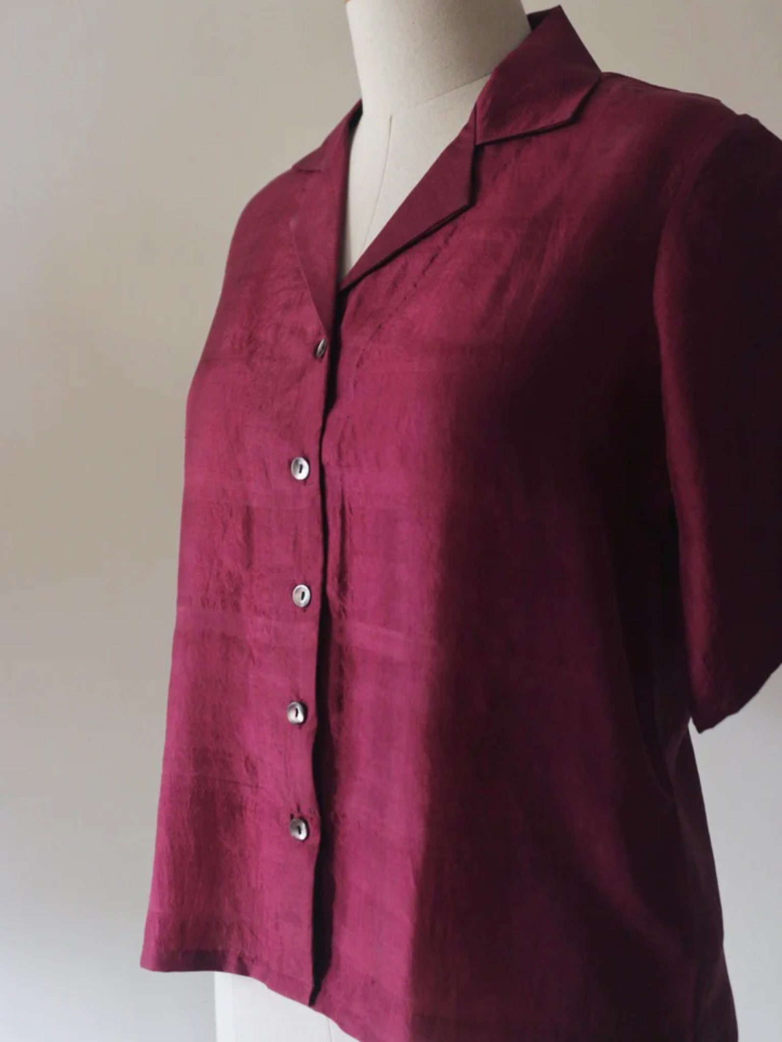 Lac Mulberry Silk Shirt