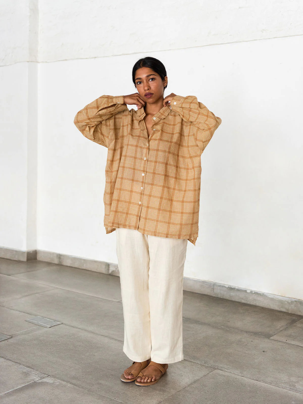 Confluence Shirt / Tea-Dyed