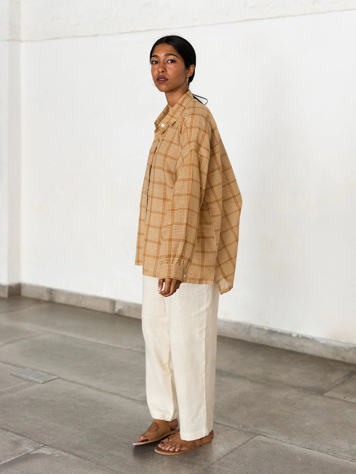 Confluence Shirt / Tea-Dyed