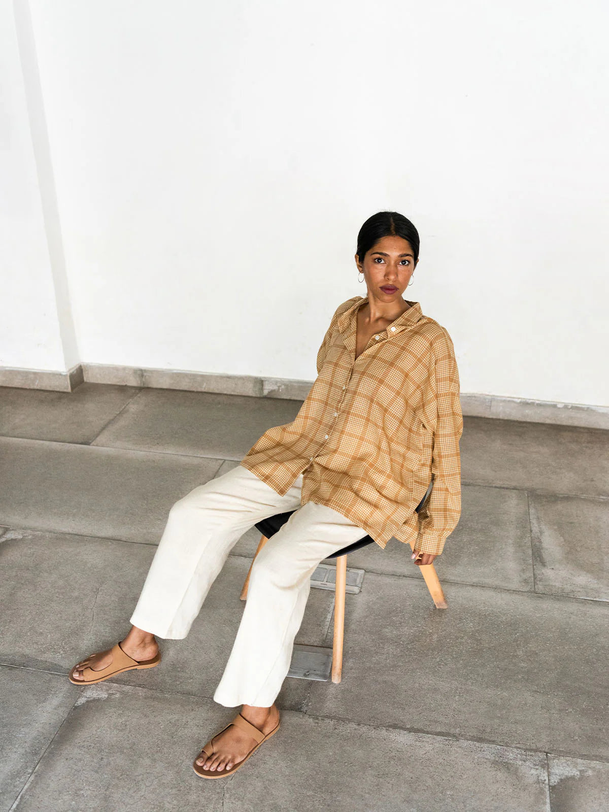 Confluence Shirt / Tea-Dyed