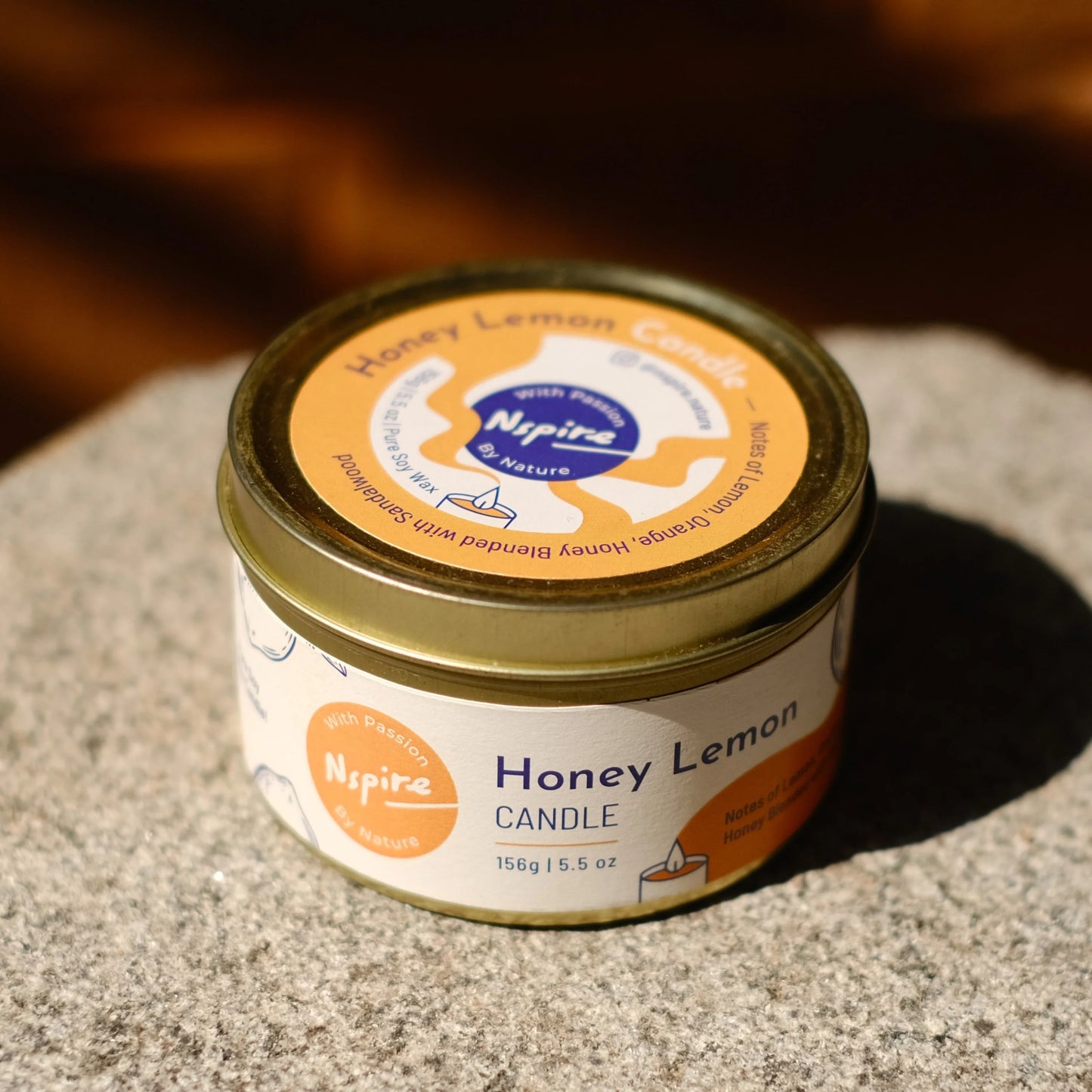 Honey Lemon Candle - Citrus & Fresh