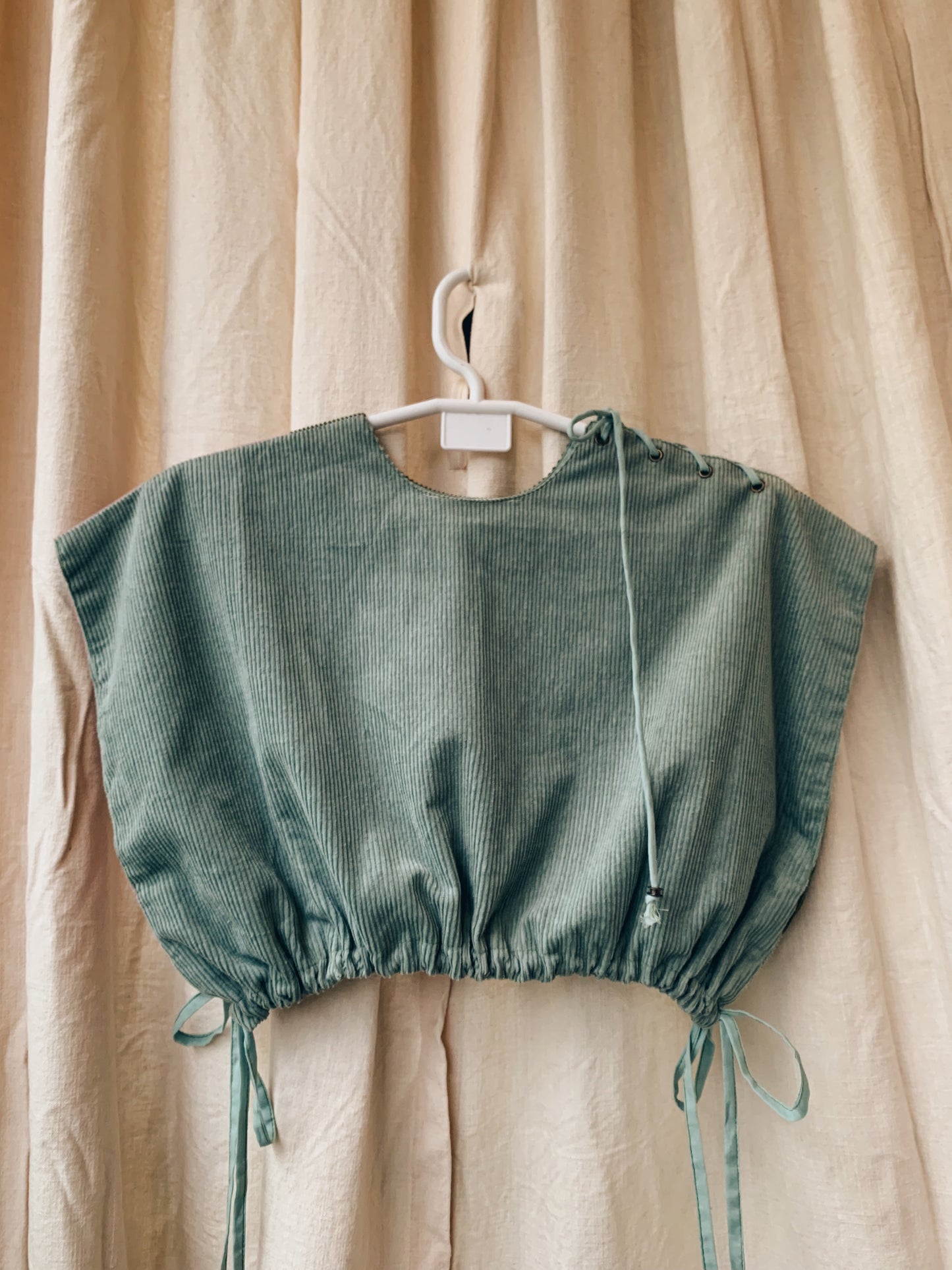 Corduroy Crop Top