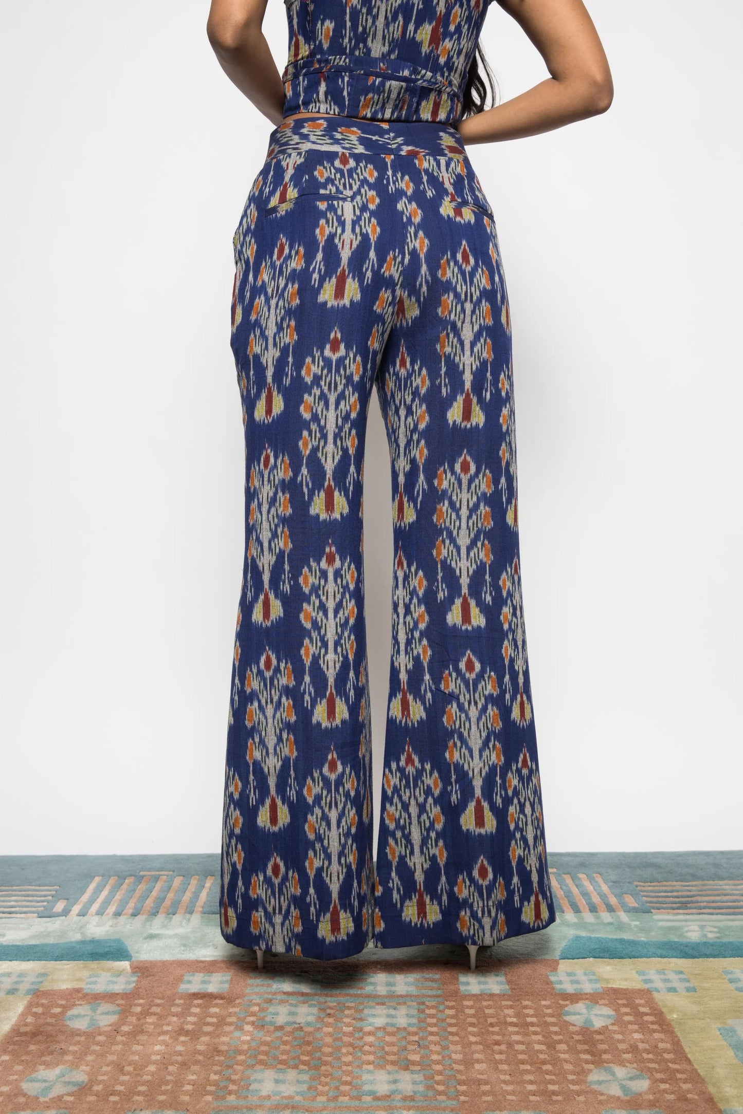 Kick & Flare Pants - Royal Blue