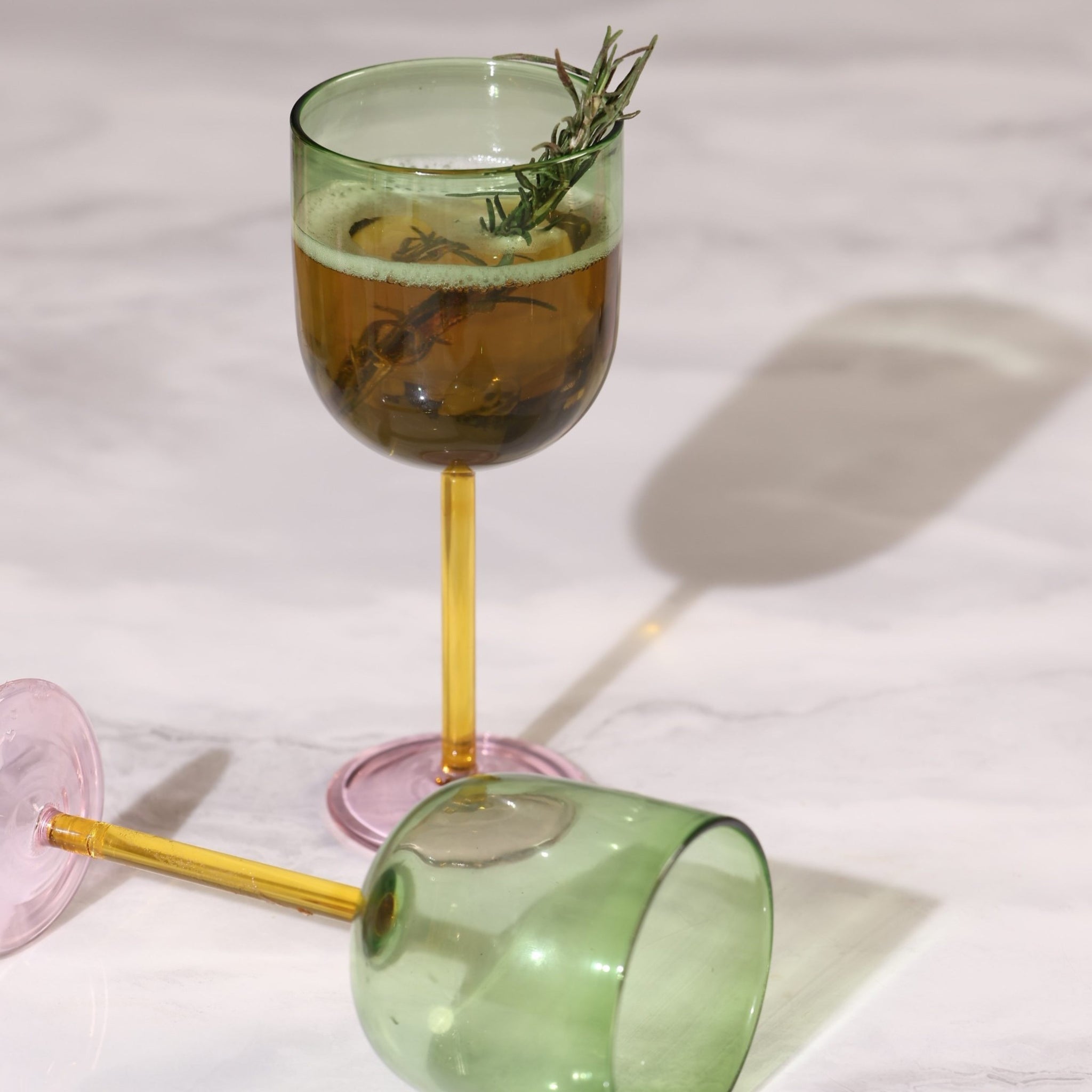 Color Pop Wine Glasses - Set of 2