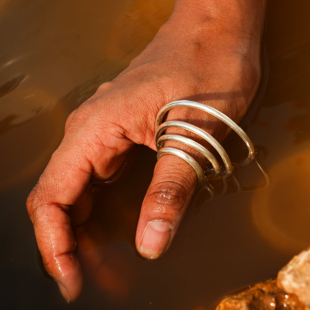 Spiral Thumb Ring