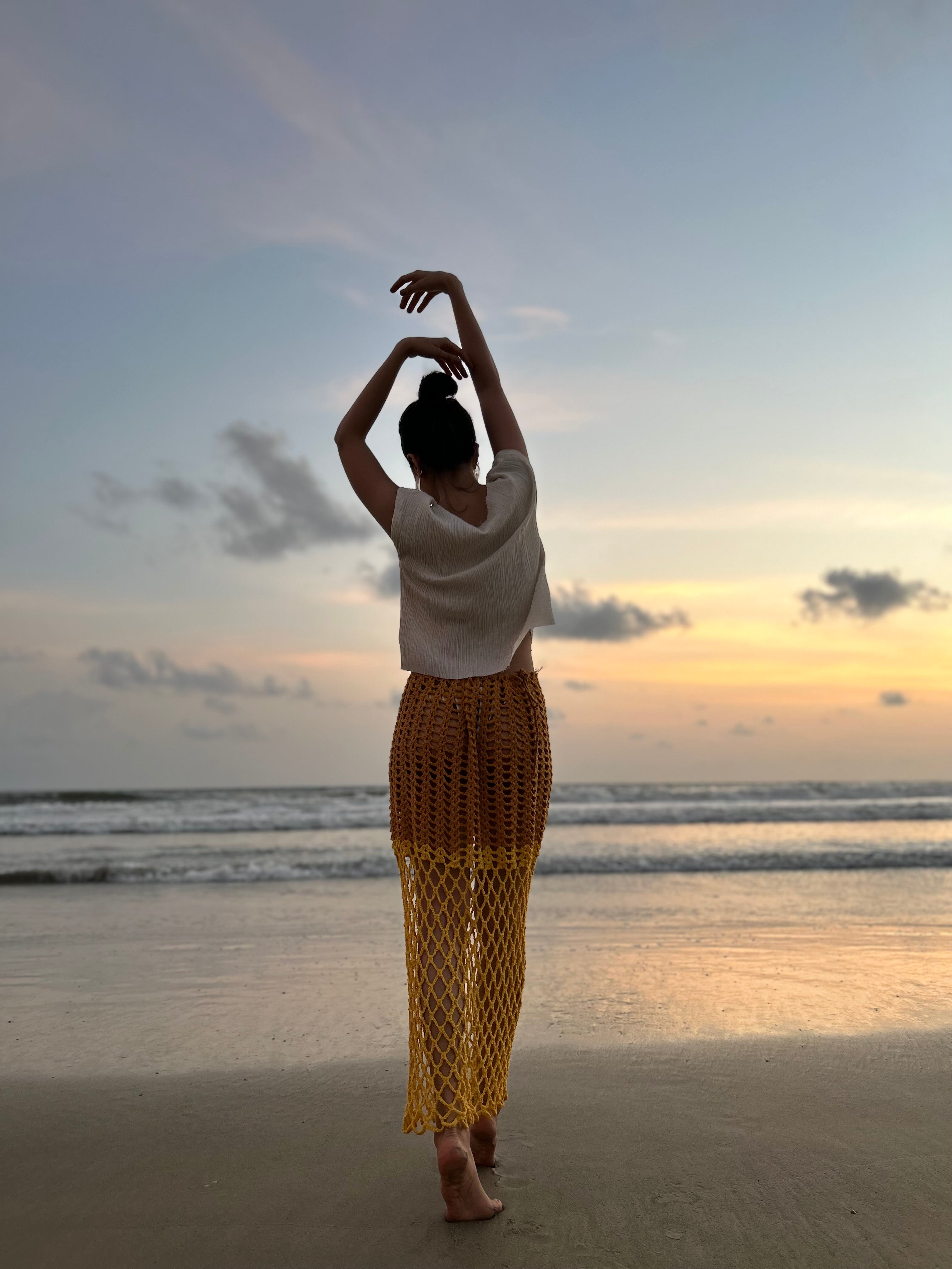 Crocheted Sunset Skirt