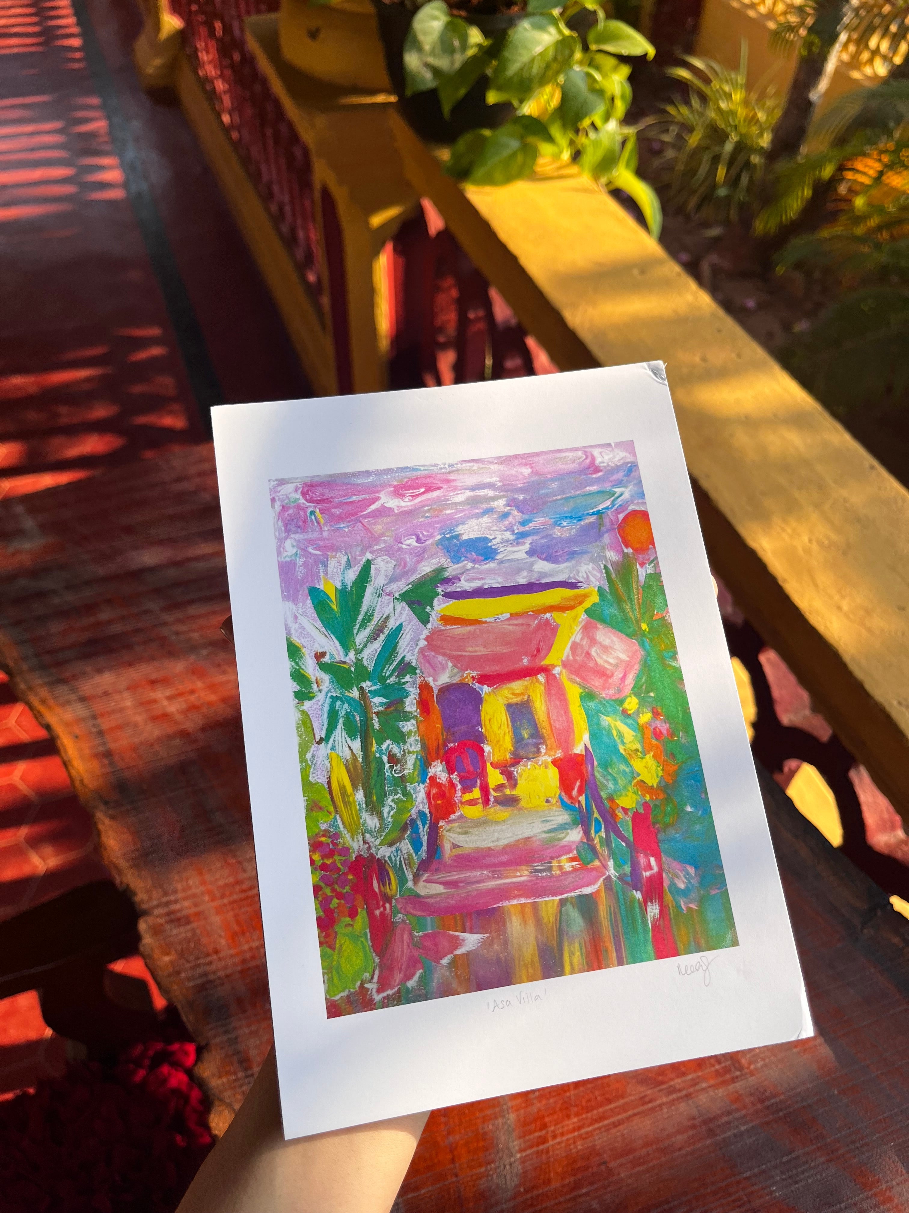 Asa Villa Art Print