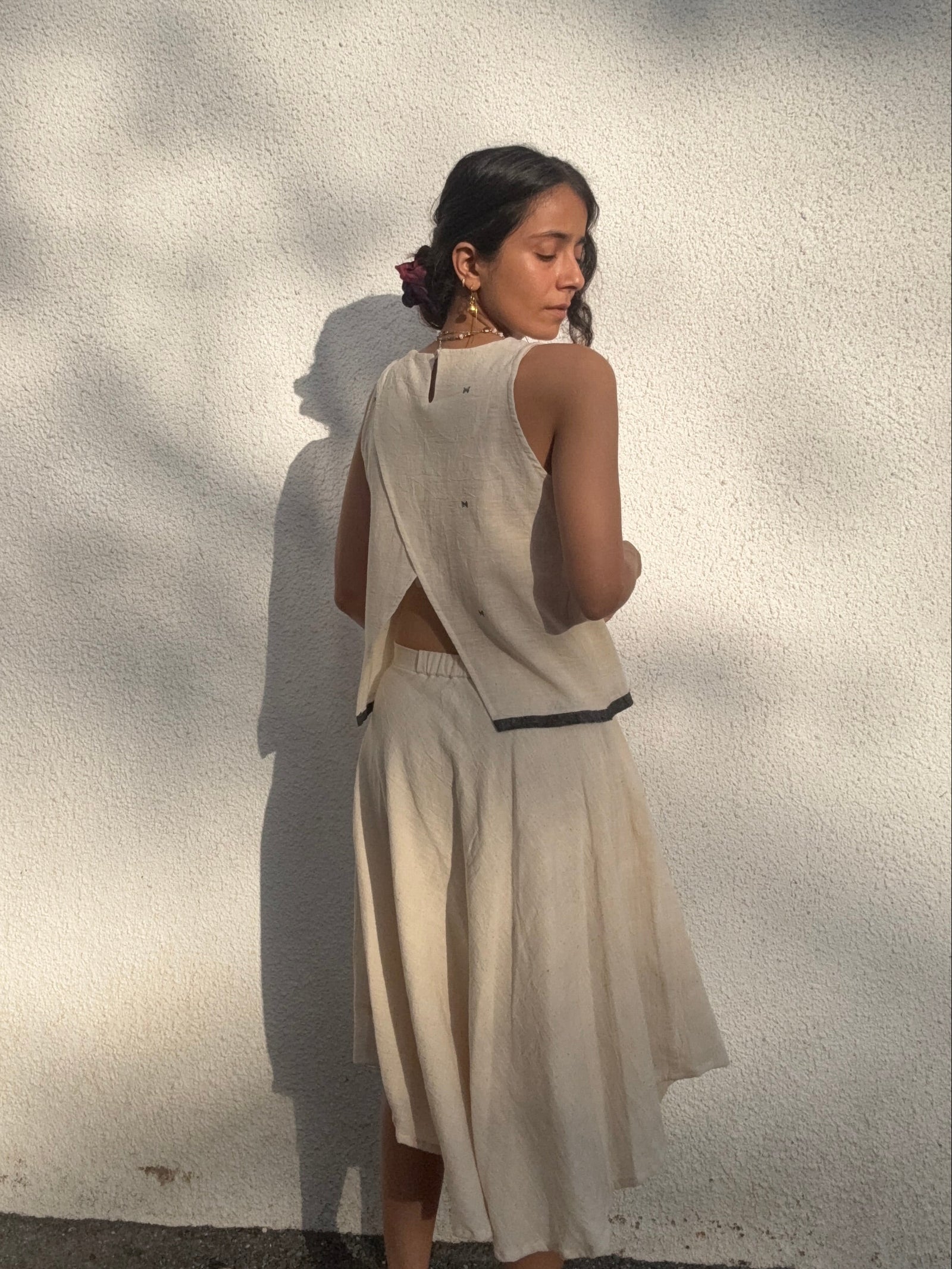 Cross-Back Butti Top