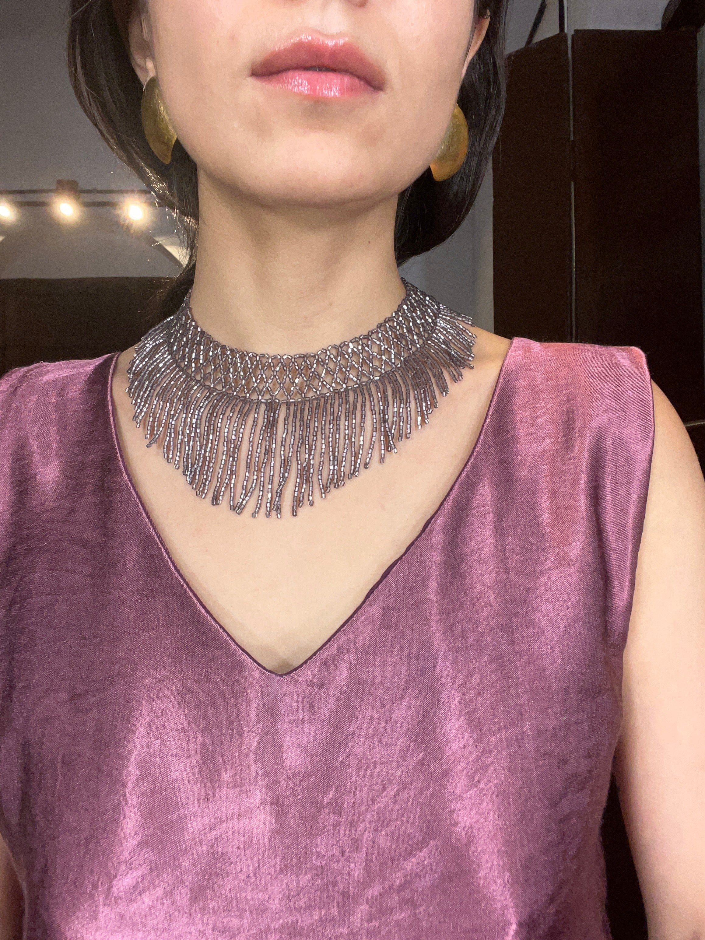 Mauve Maharani Choker