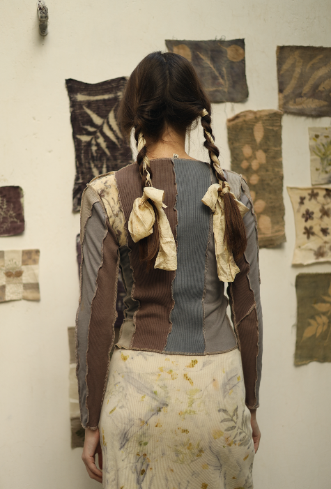 Walnut Zero Waste Top