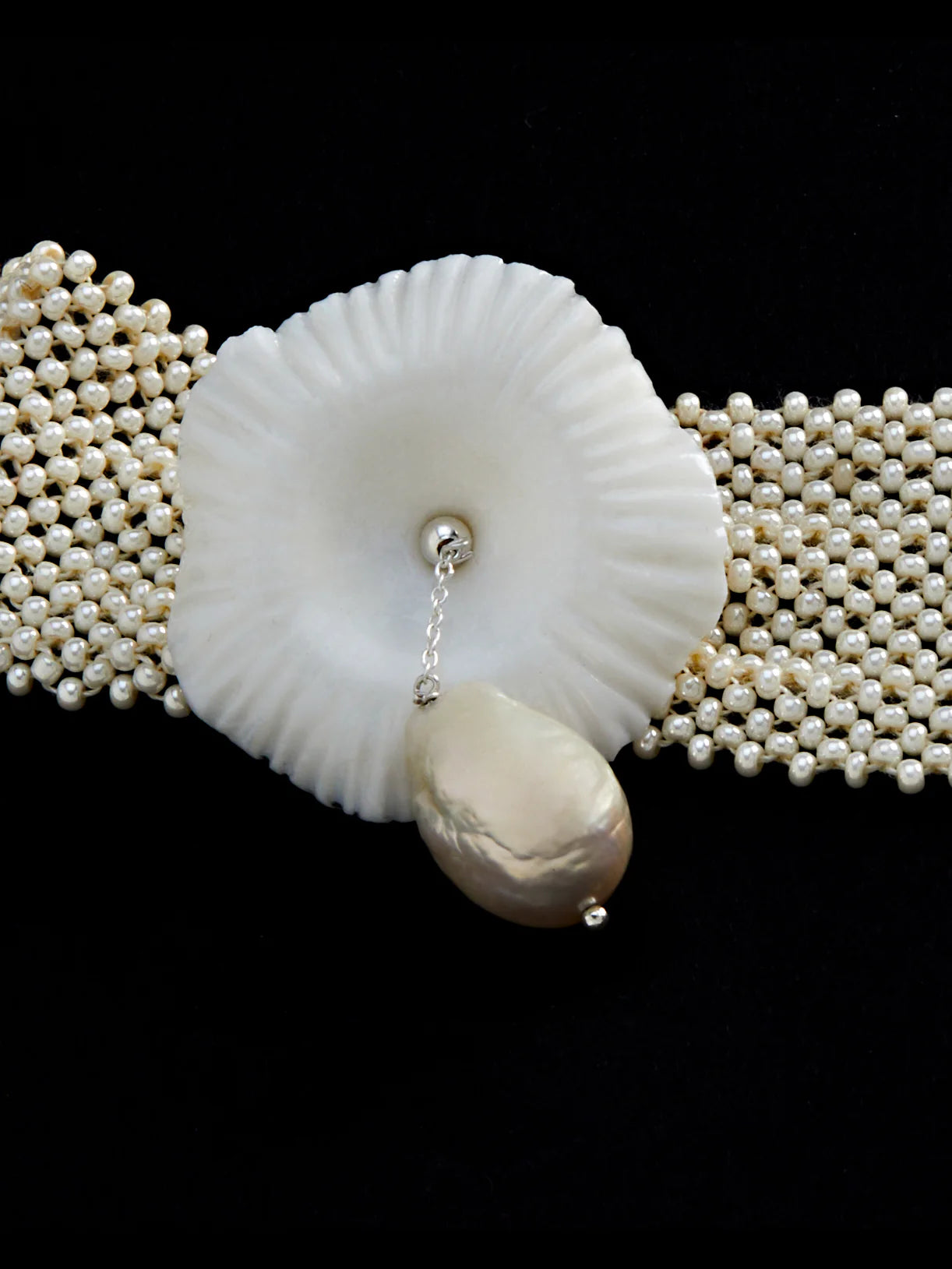 Neelpushpi Pearl Choker