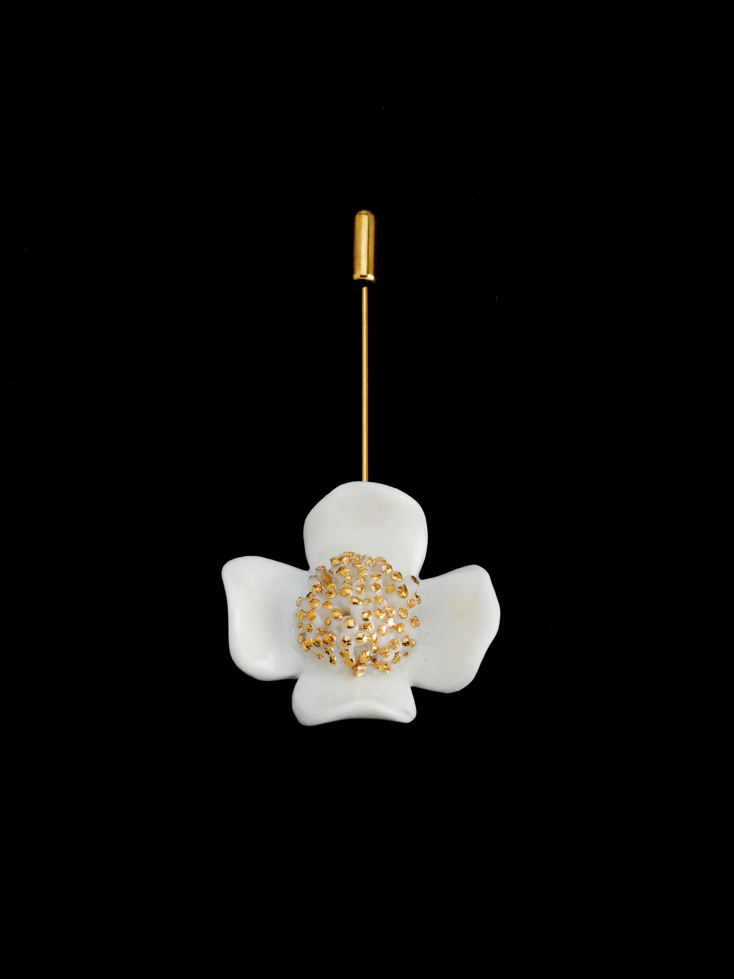 Surangi Lapel Pin | Gold