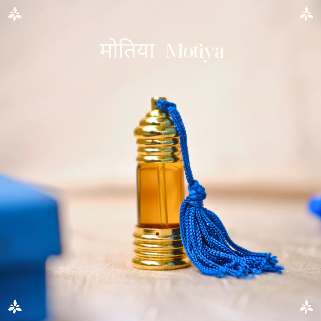 मोतिया | Motiya Natural Perfume Oil (Jasmine Attar)