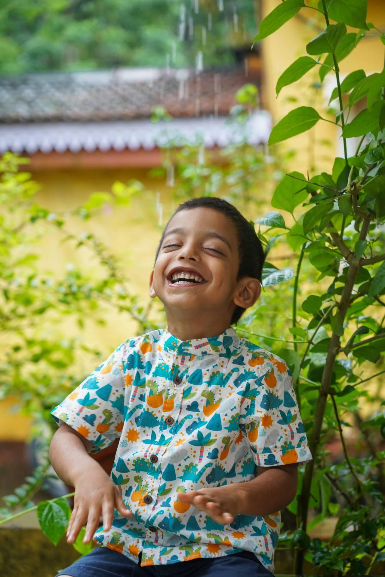 Toddler and kids dinosaur print soft cotton shirt