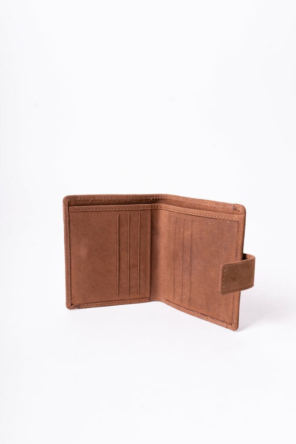 The Flip Wallet with Button Enclosure