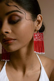 Lal Popat Earrings (Small)