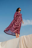 Aubergine Arazi Dress